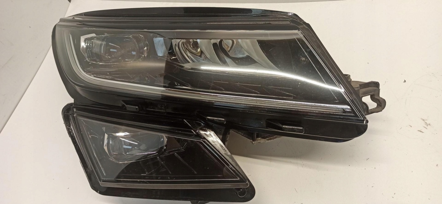 Frontscheinwerfer Skoda Kodiaq 567 567941016E LED Rechts Scheinwerfer Headlight - Thumbnail 12