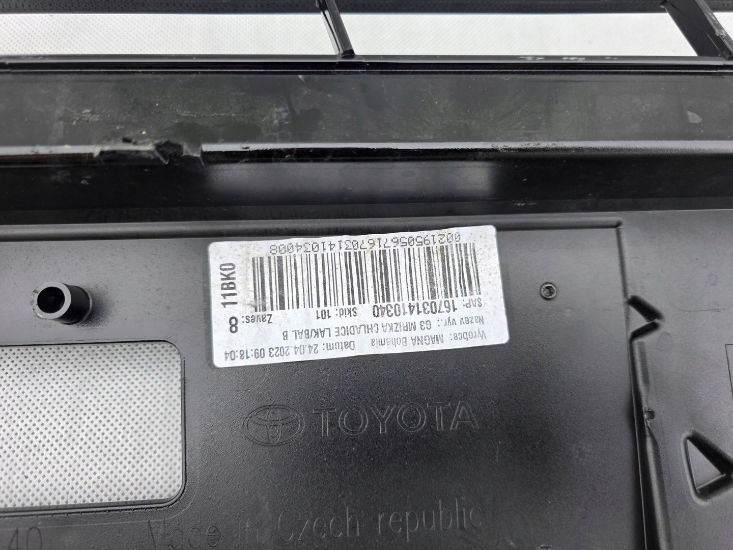 Toyota Aygo AB7 Kühlergrill FRONTGRILL Kühlergitter 53111OH140 - Thumbnail 11