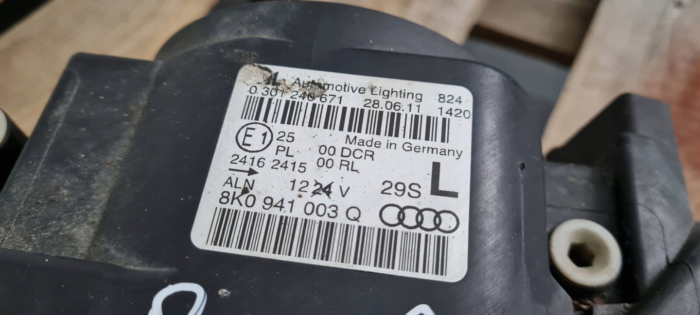 Frontscheinwerfer Audi A4 B8 8K0941003Q Bi-Xenon Links Scheinwerfer Headlight - Thumbnail 6