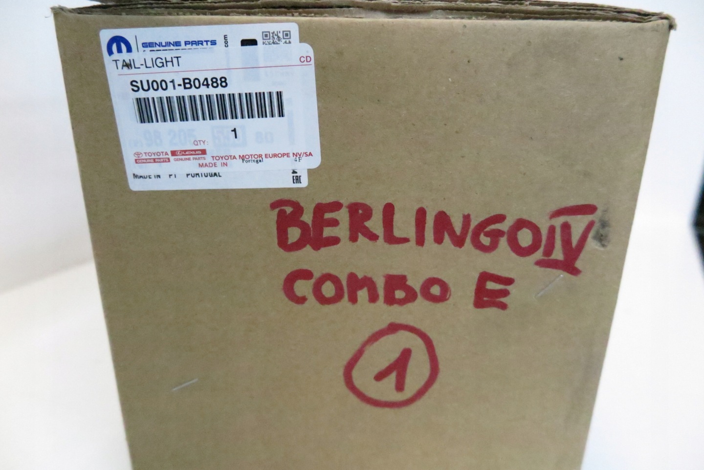 Opel Combo Combo-E Rückleuchte 98205550 Rearlamp - Thumbnail 9