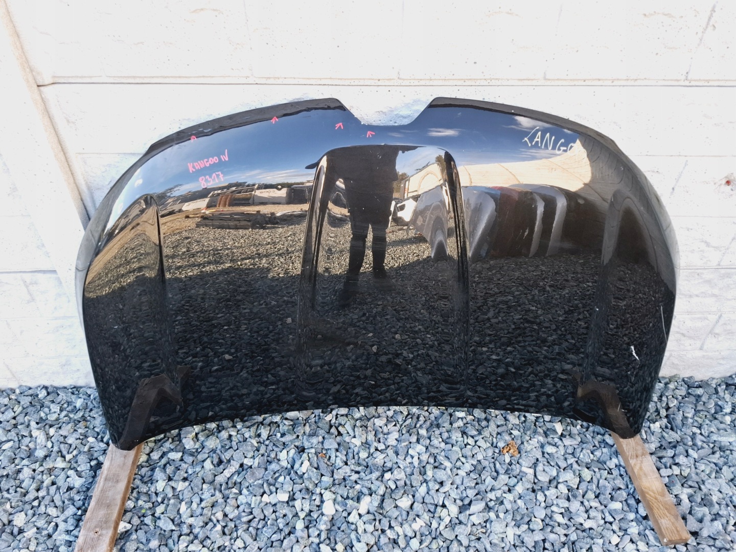 Motorhaube Renault Kangoo RJK Bonnet Hood - Thumbnail 1