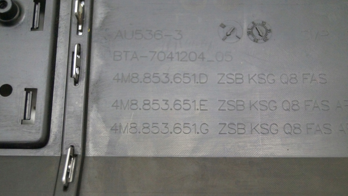 Audi Q8 Kühlergrill FRONTGRILL Kühlergitter 4M8853651AK - Thumbnail 4