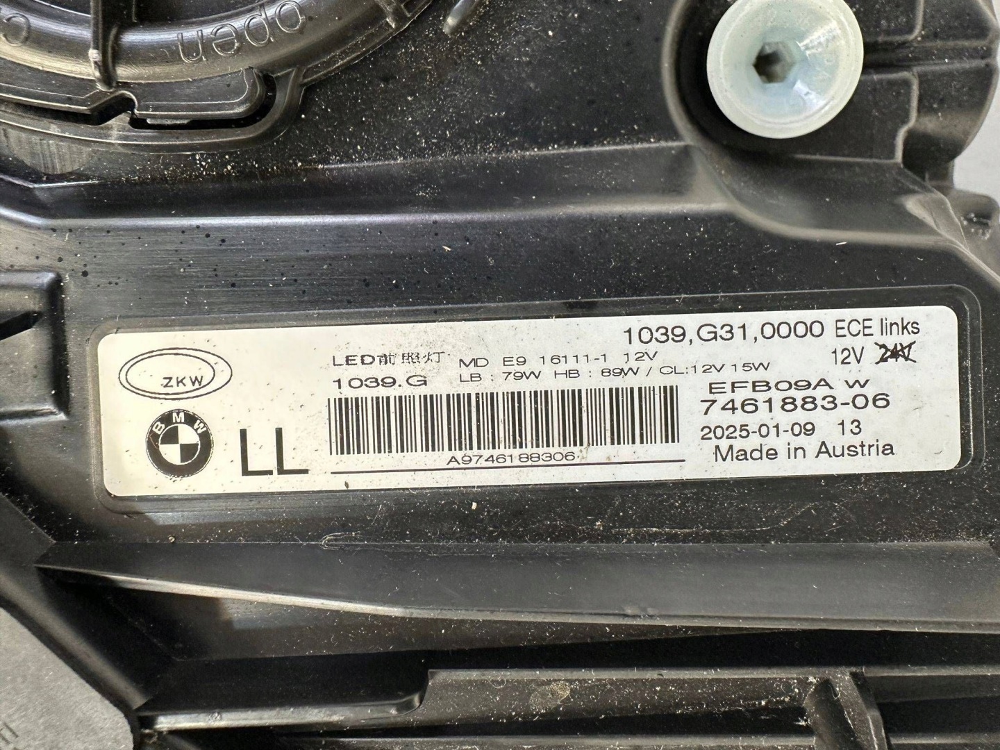 Frontscheinwerfer BMW 6 E64 7461883 LED Links Scheinwerfer Headlight - Thumbnail 11