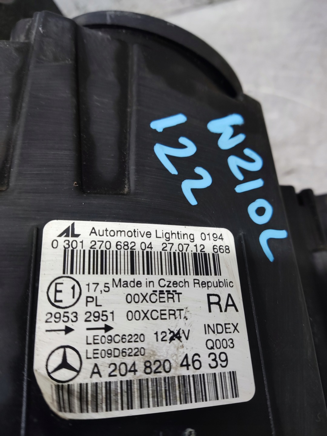 Frontscheinwerfer Mercedes-Benz C-Klasse W204 A2048204639 ILS Rechts Headlight - Thumbnail 9