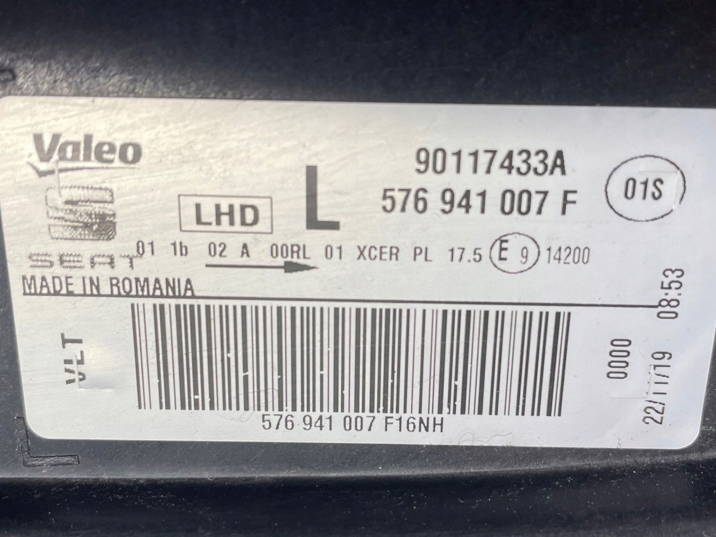 Frontscheinwerfer SEAT Ateca 576 576941007F LED Links Scheinwerfer Headlight - Thumbnail 12