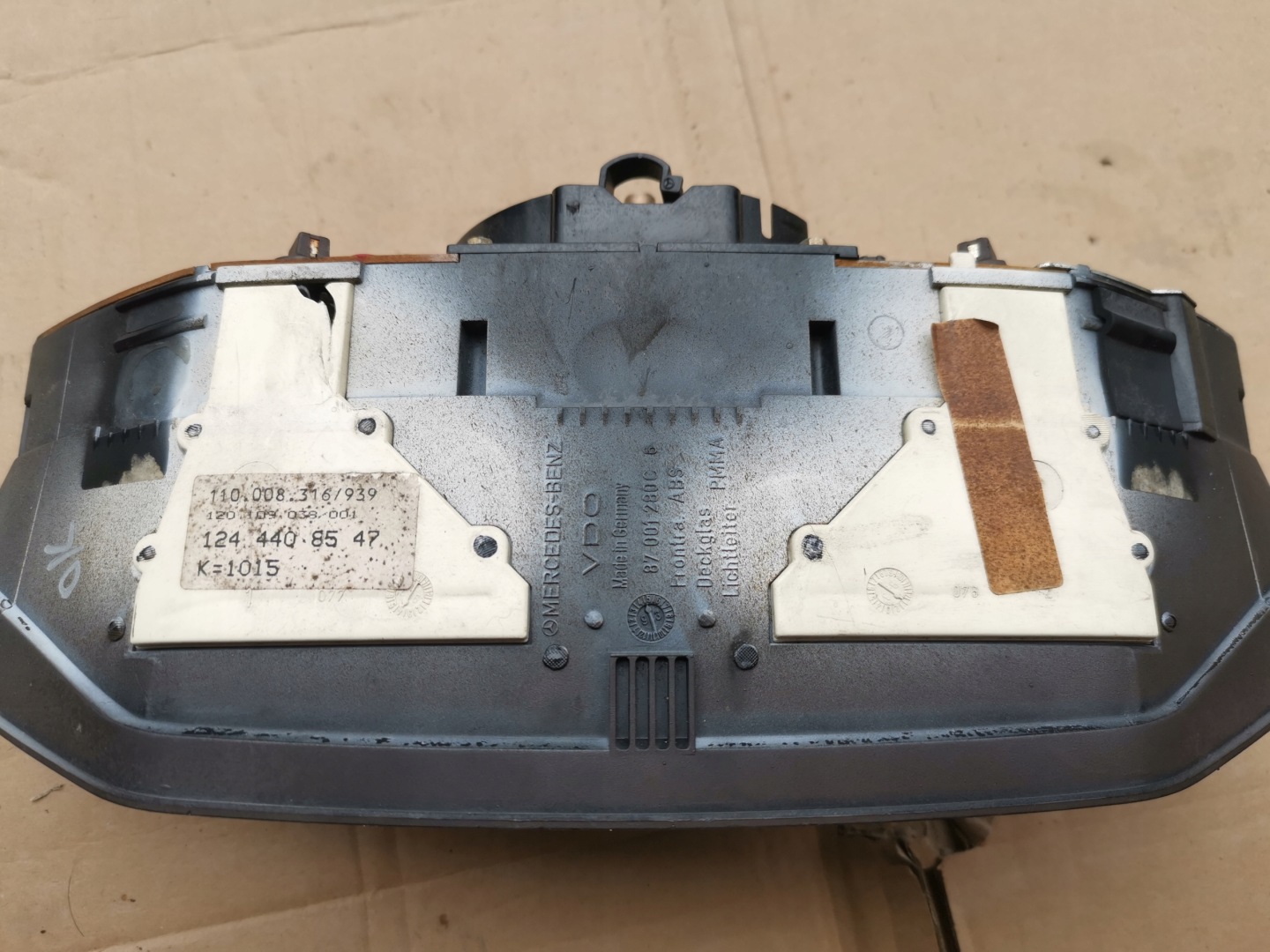 Mercedes-Benz E-Klasse W124 A1245423665 Screen Kombiinstrument Tacho - Thumbnail 7