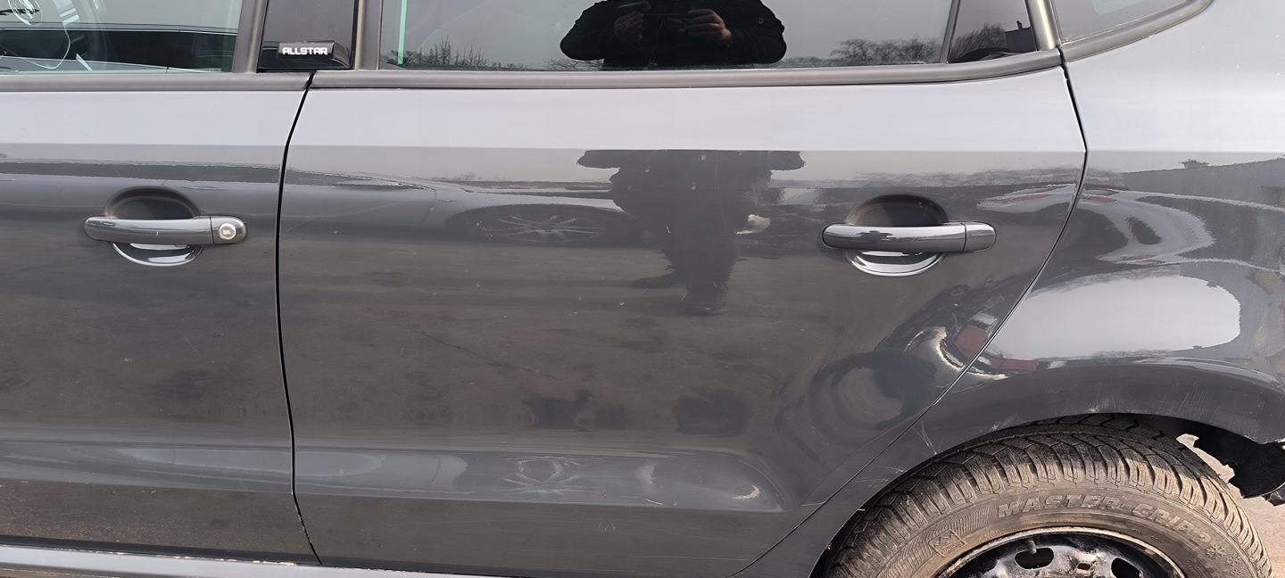 VW Polo V Tür Hinten Links Door Porta Porte - Thumbnail 1