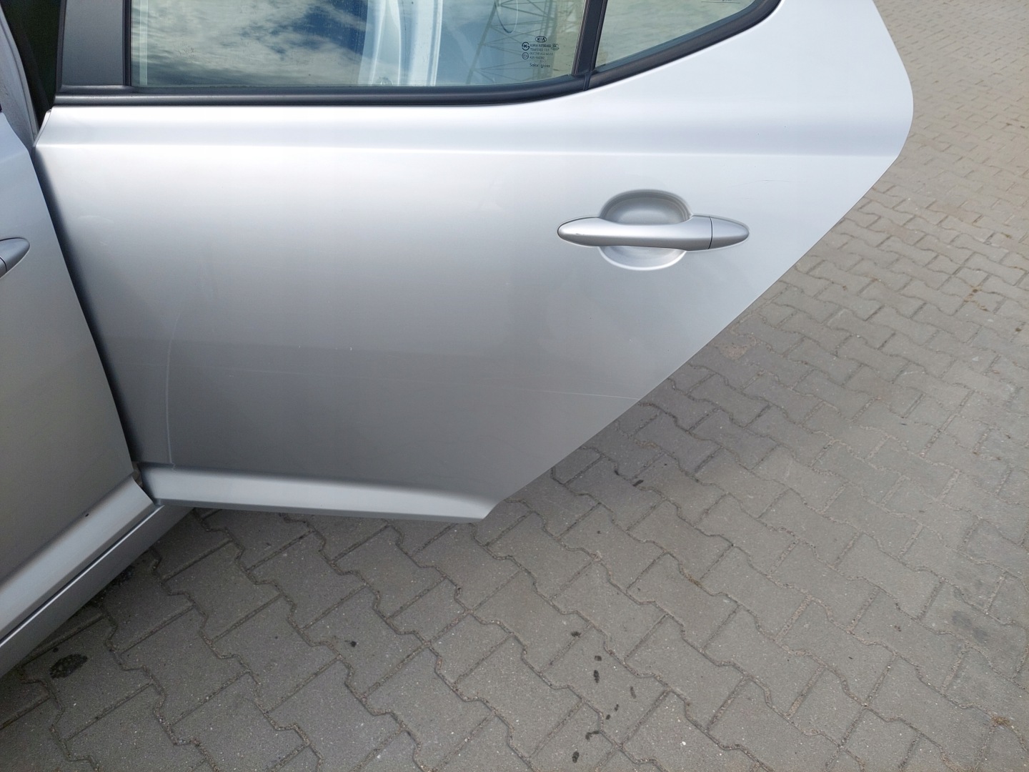 Kia Optima JF Tür Hinten Rechts Limousine Door Porta Porte - Thumbnail 8