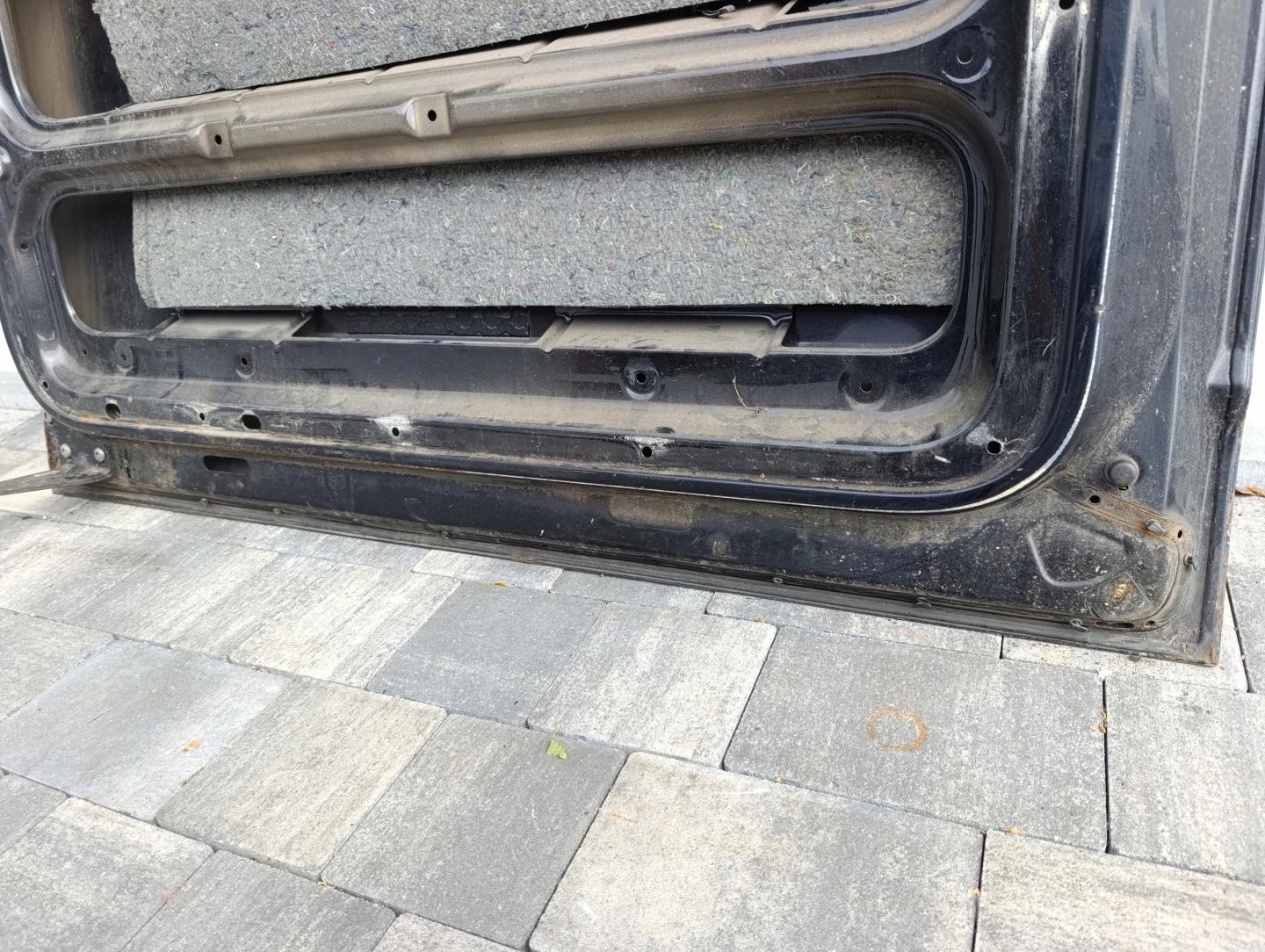 VW Transporter T5 Tür Hinten Rechts Door Porta Porte - Thumbnail 7