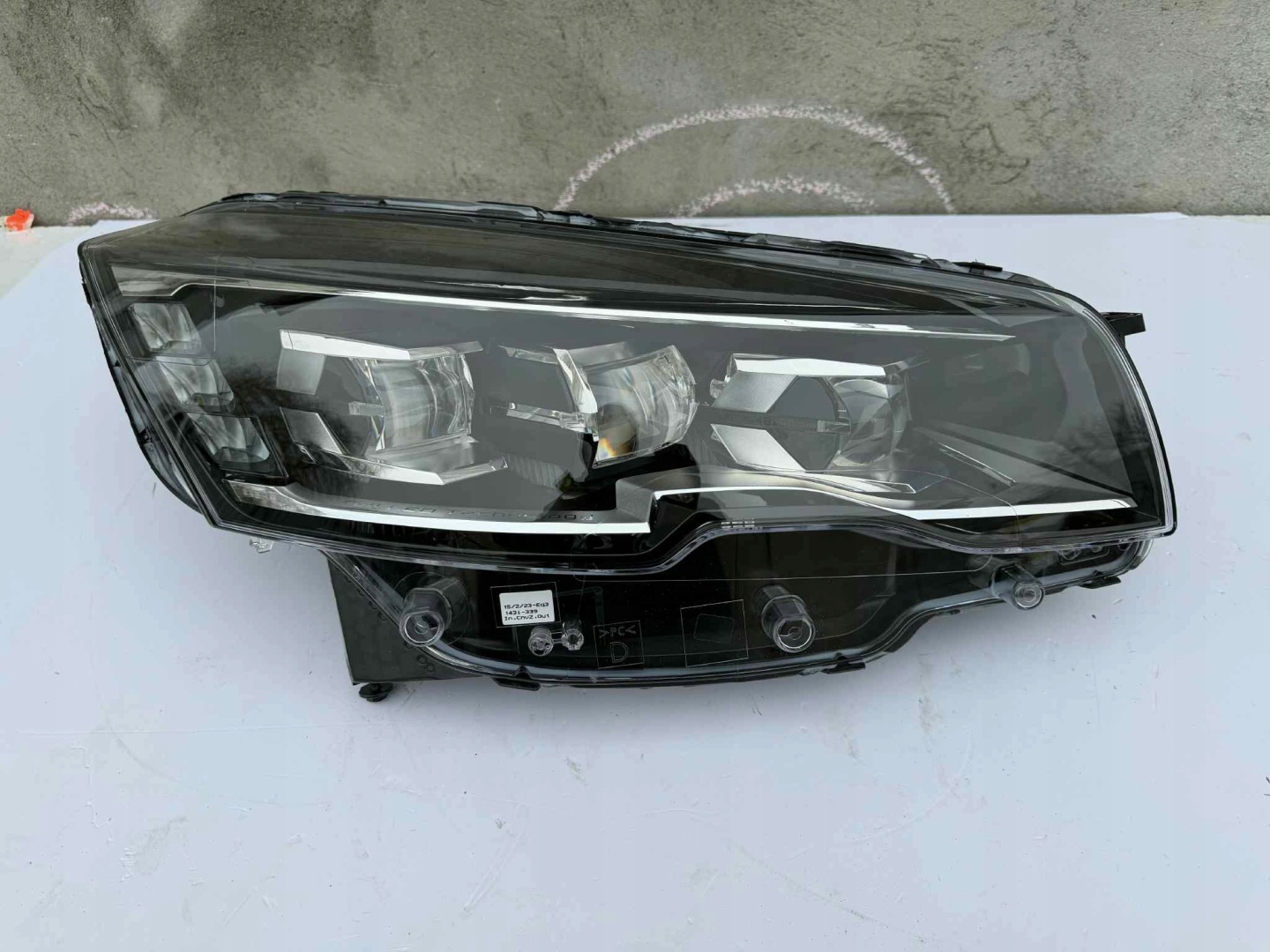 Frontscheinwerfer Peugeot 508 F 1612495280 LED Rechts Scheinwerfer Headlight - Thumbnail 1