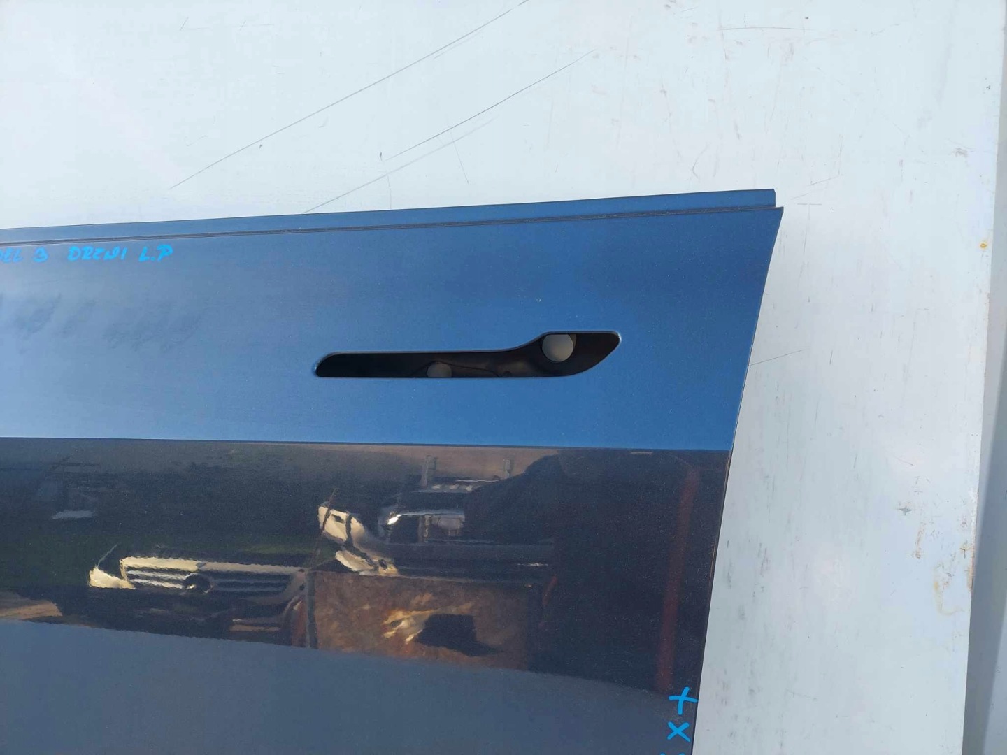 Tesla Model 3 003 Tür Vorne Links Door Porta Porte - Thumbnail 7