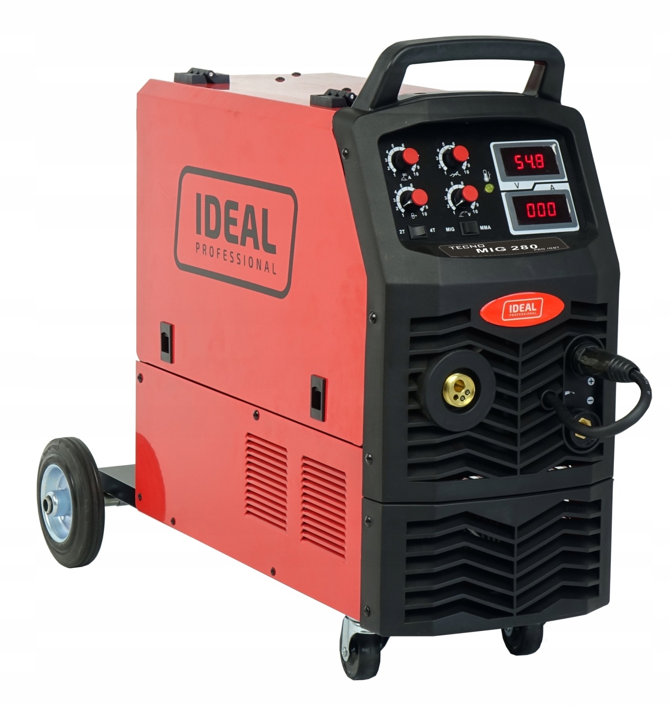SPAWARKA IDEAL TECNO MIG 280 4x4 DIGITAL MMA 210A 400V PÓŁAUTOMAT