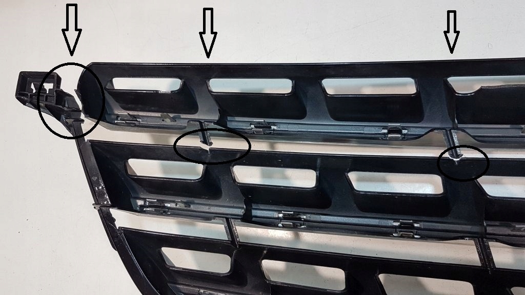 Mercedes-Benz GLE W166 Kühlergrill FRONTGRILL Kühlergitter A1668800123 - Thumbnail 11
