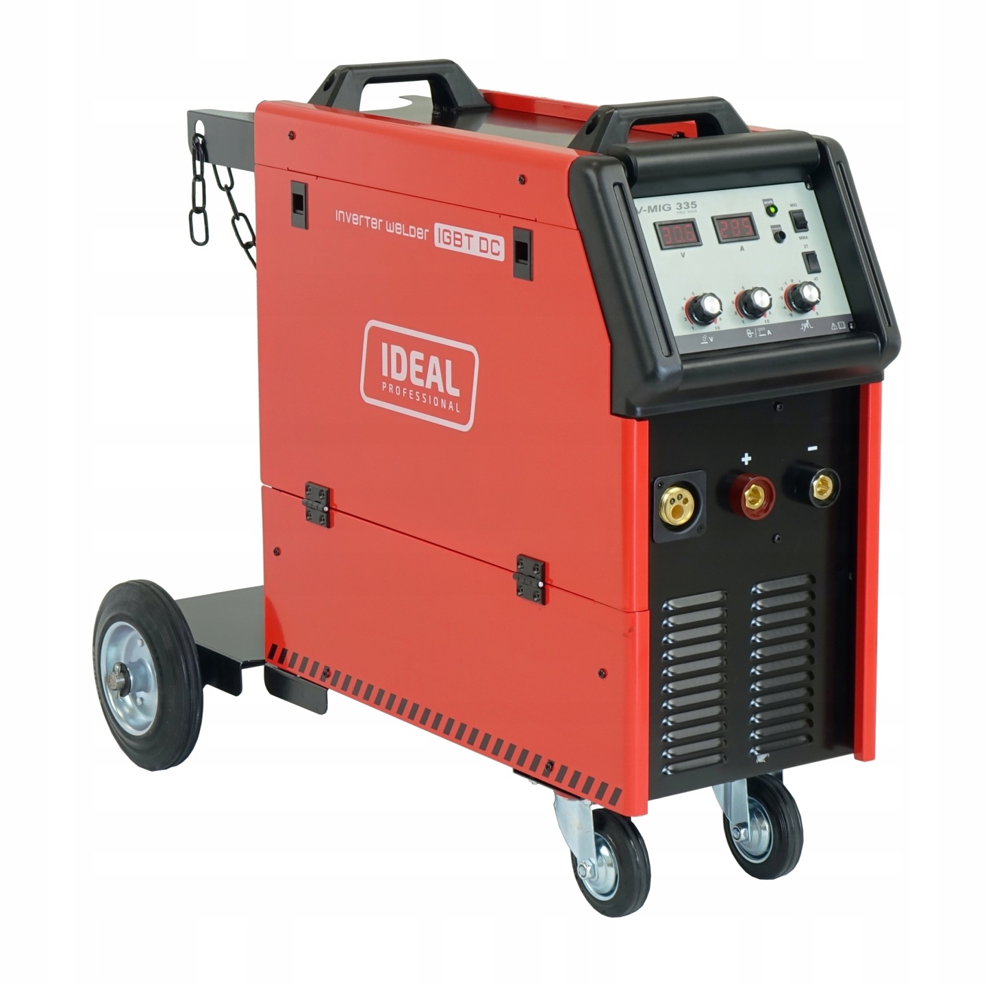 Spawarka IDEAL V-MIG 335 4x4 PRO MMA 400V 330A PÓŁAUTOMAT IGBT 2T 4T 