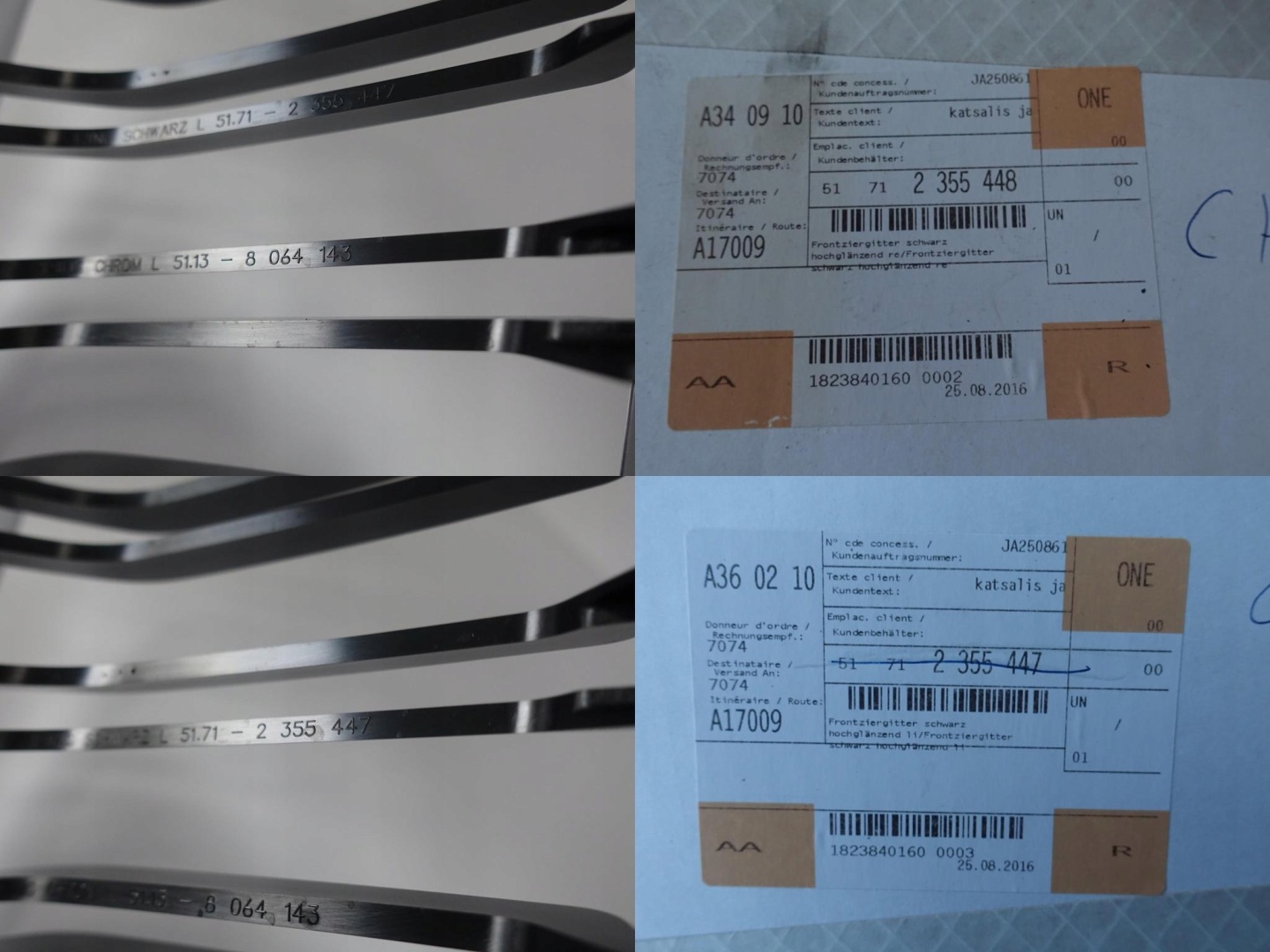 BMW 2 F87 Kühlergrill FRONTGRILL Kühlergitter 8064144 - Thumbnail 11