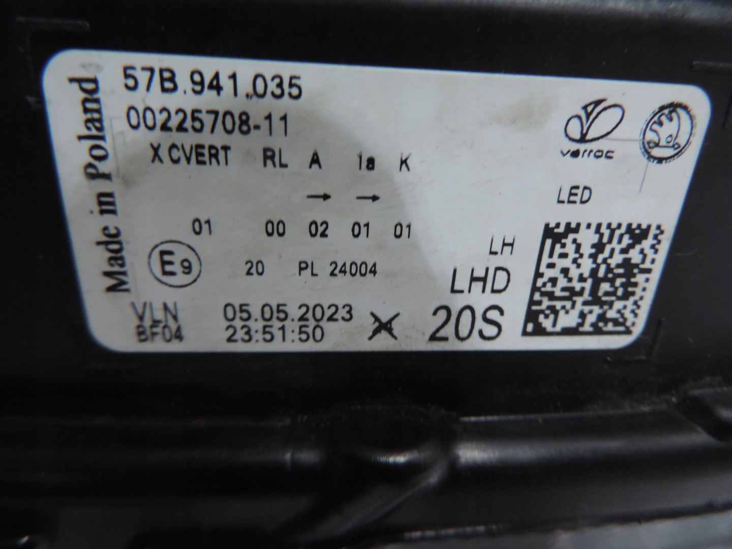 Frontscheinwerfer Skoda Karoq 57B 57B941035 LED Links Scheinwerfer Headlight - Thumbnail 11