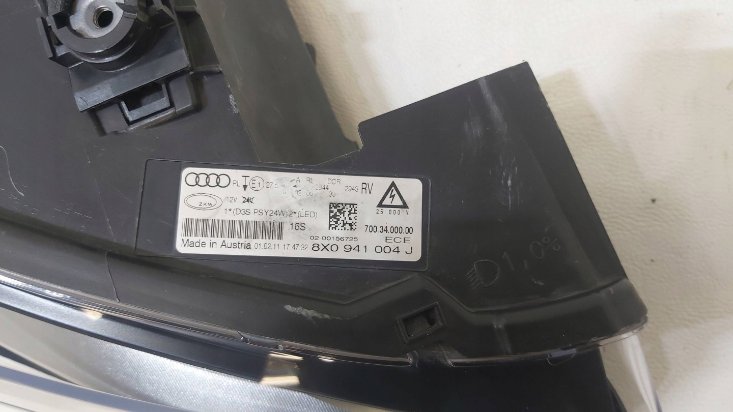 Frontscheinwerfer Audi A1 8X0 8X0941004J Bi-Xenon Rechts Scheinwerfer Headlight - Thumbnail 8