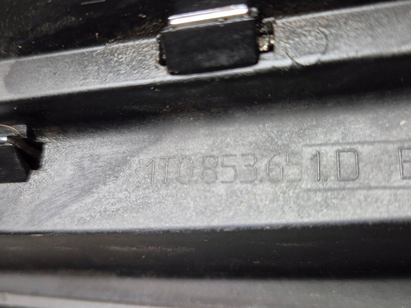 VW Touran I Kühlergrill FRONTGRILL Kühlergitter 1T0853651D - Thumbnail 6
