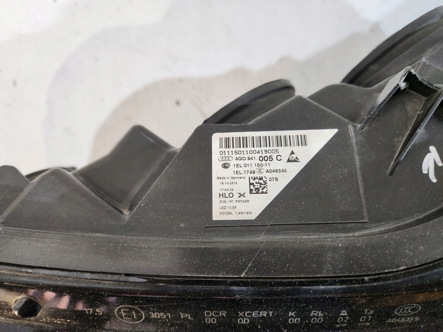 Frontscheinwerfer Audi A6 4G0941005C Xenon Links Scheinwerfer Headlight - Thumbnail 11