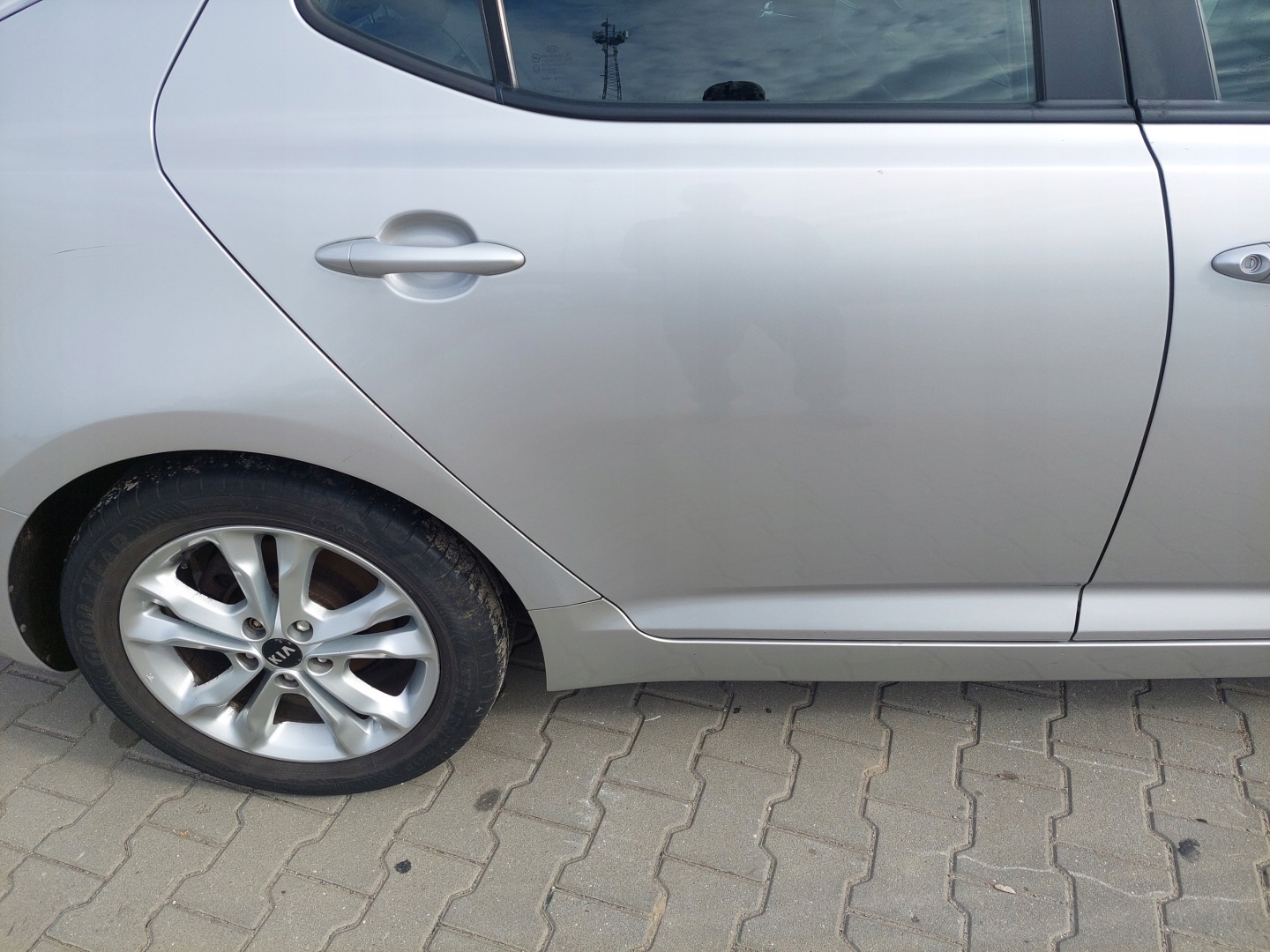 Kia Optima JF Tür Hinten Rechts Limousine Door Porta Porte - Thumbnail 5