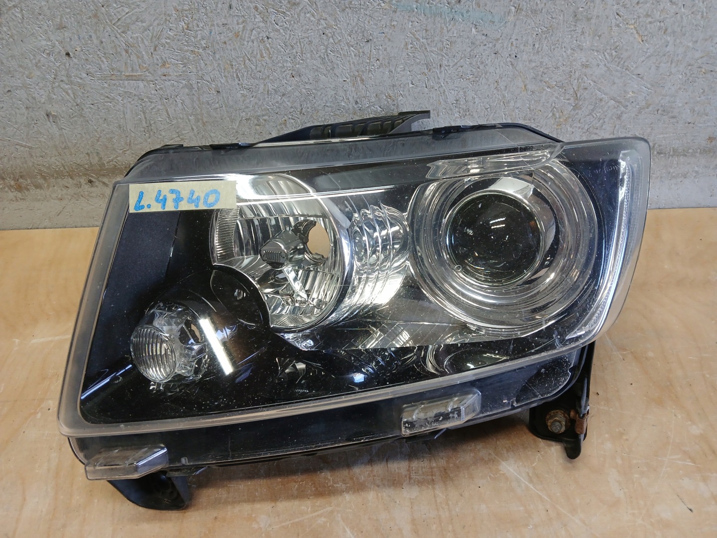 Frontscheinwerfer Jeep Cherokee J 68185341AB LED Links Scheinwerfer Headlight - Thumbnail 1