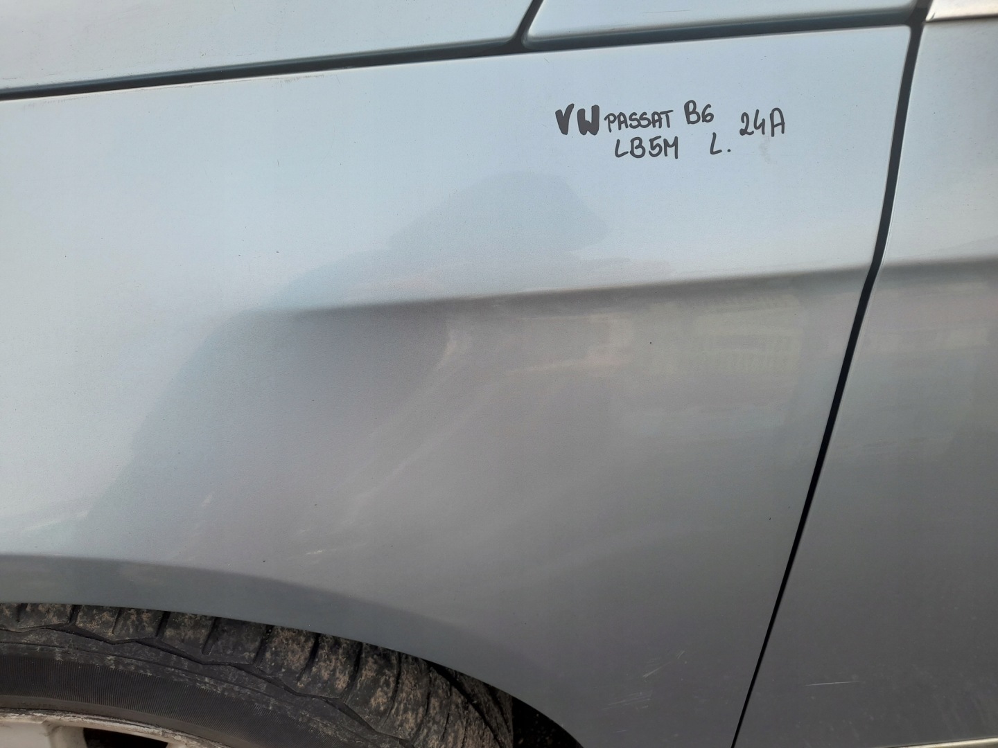 Kotflügel VW Passat B6 Vorne Links Fender Parafanghi Ailes - Thumbnail 9