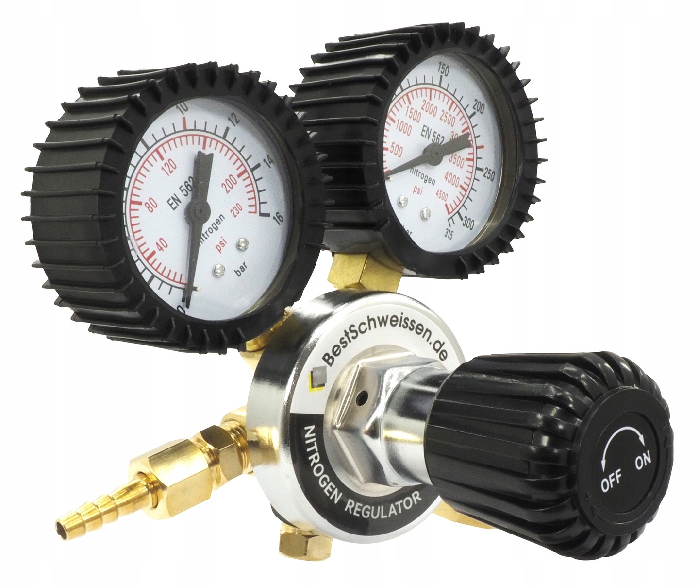 Reduktor MINI Azot seria 50  2 manometry do Azotu