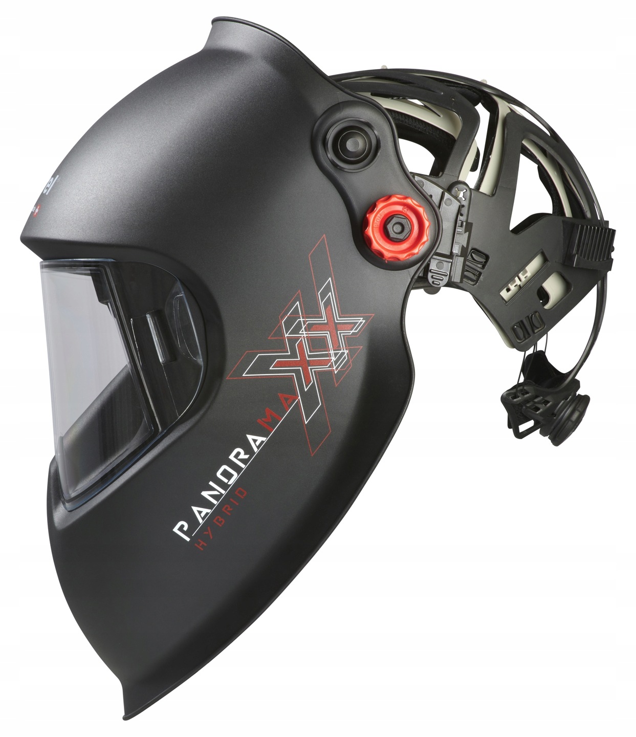 PRZYŁBICA SPAWALNICZA OPTREL PANORAMAXX HYBRID BLACK 1010.301