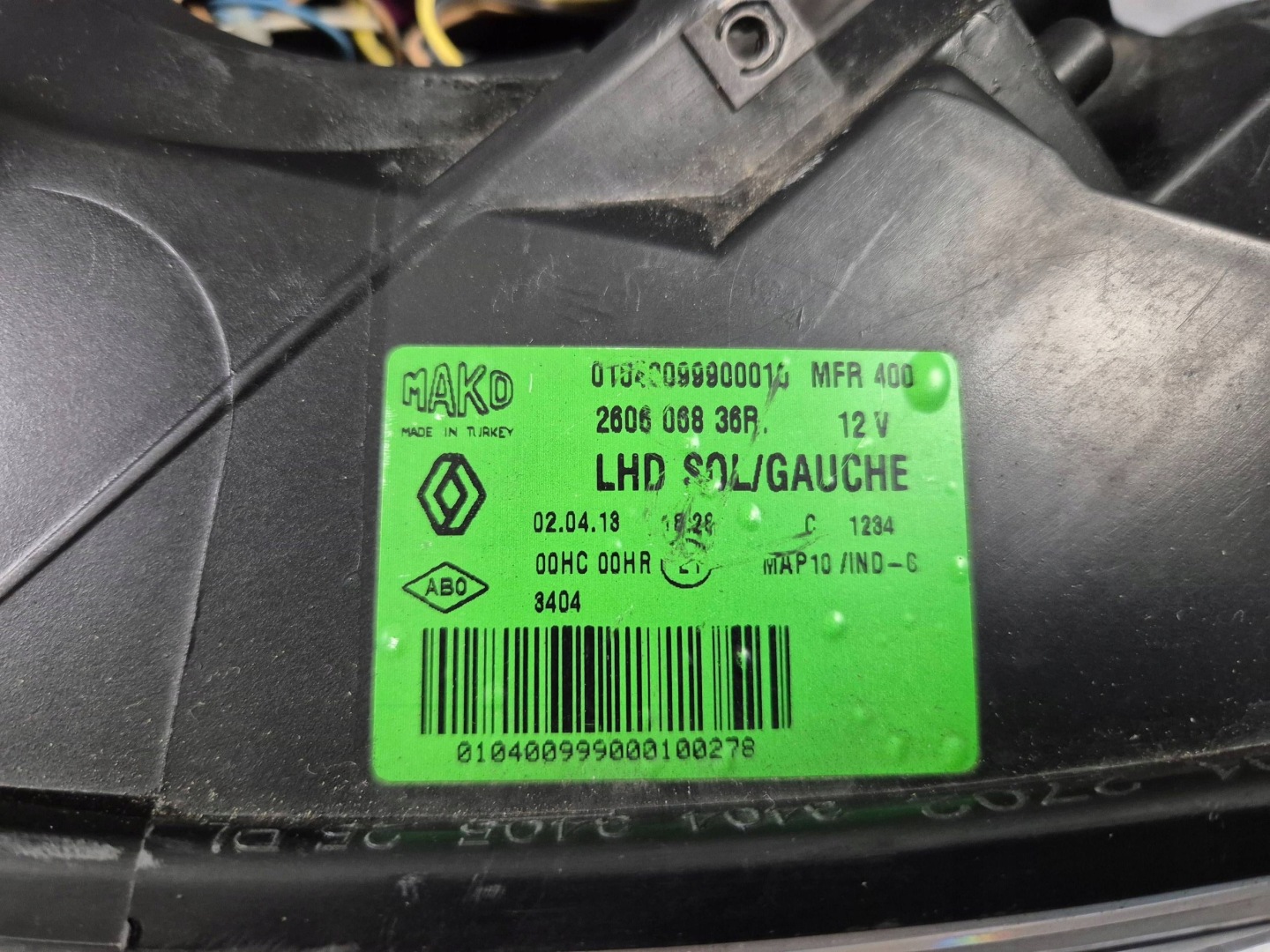 Frontscheinwerfer Renault Fluence L30Z 260606836R LED Links Headlight - Thumbnail 11