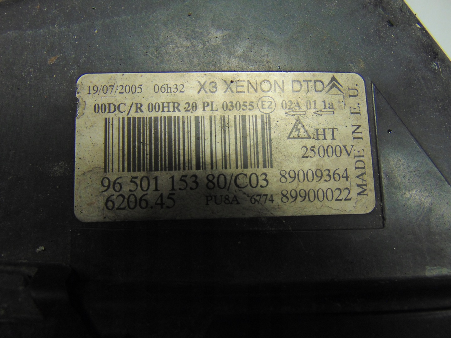 Frontscheinwerfer Citroen C5 9650115380 Xenon Rechts Scheinwerfer Headlight - Thumbnail 10