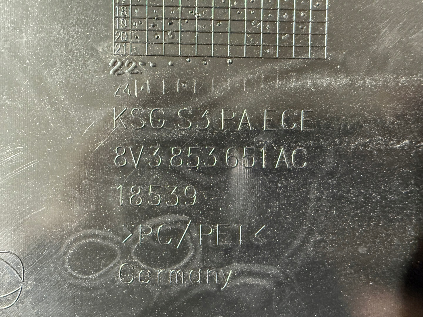 Audi A3 8Y Kühlergrill FRONTGRILL Kühlergitter - Thumbnail 9