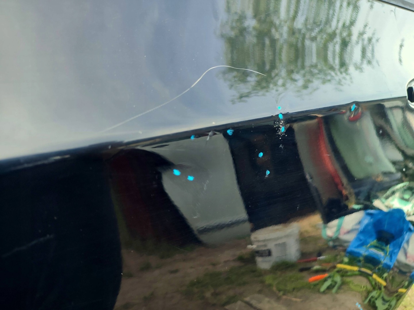Hyundai i30 FDH Tür Hinten Links Hatchback Door Porta Porte - Thumbnail 8