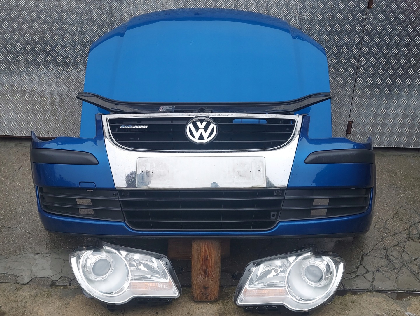 Motorhaube VW Touran I Bonnet Hood - Thumbnail 1