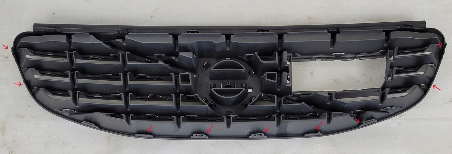 Volvo XC60 Kühlergrill FRONTGRILL Kühlergitter 20133133 - Thumbnail 7