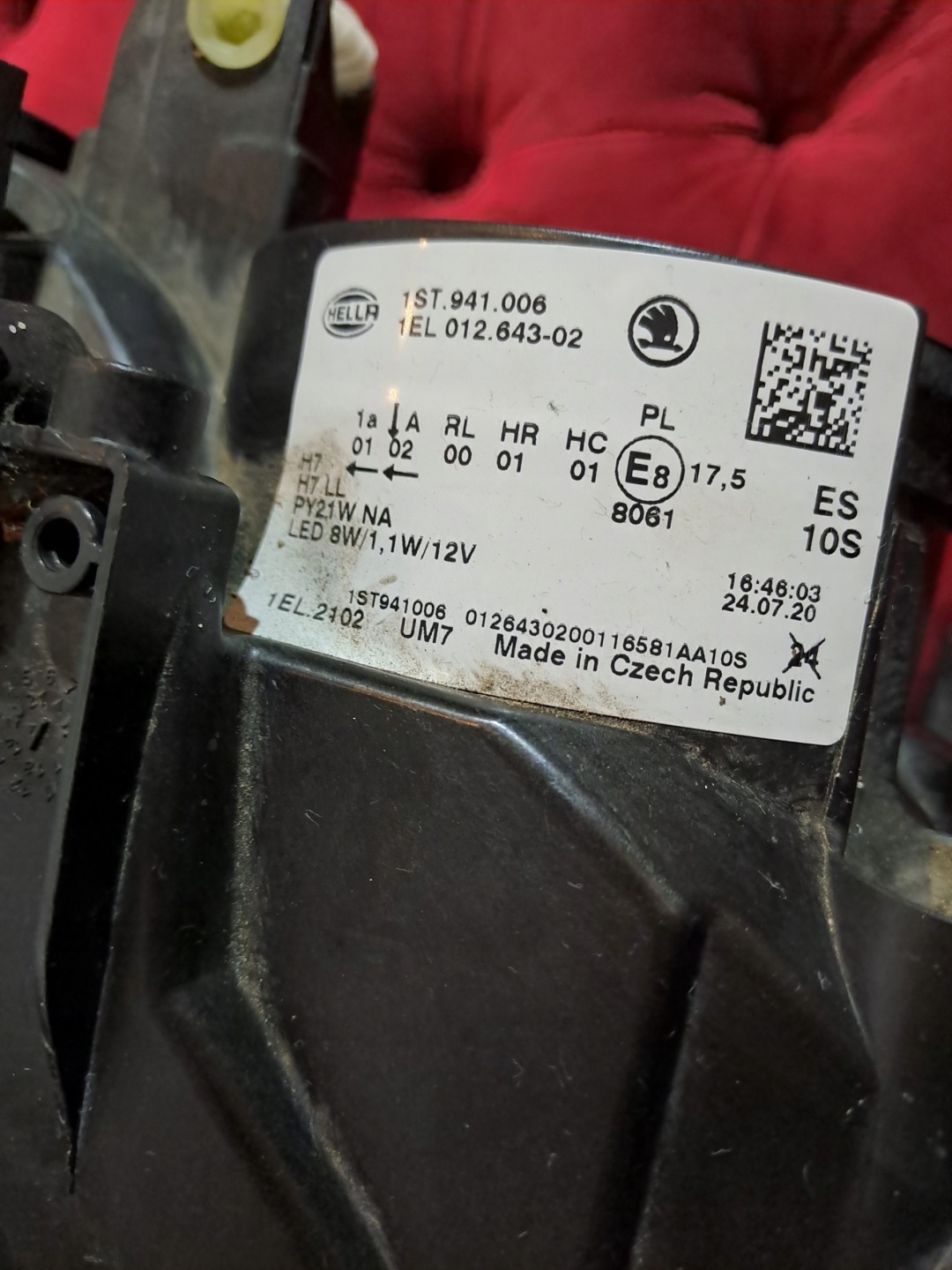 Frontscheinwerfer Skoda Citigo AA Facelift LED Links Scheinwerfer Headlight - Thumbnail 7
