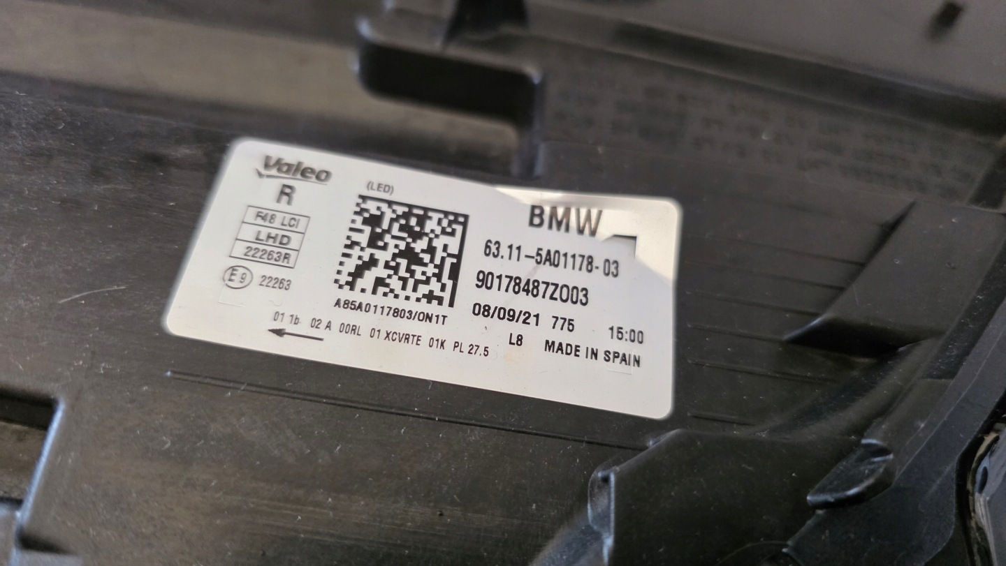 Frontscheinwerfer BMW X1 F48 5A01178 Facelift LCI Links Scheinwerfer Headlight - Thumbnail 11