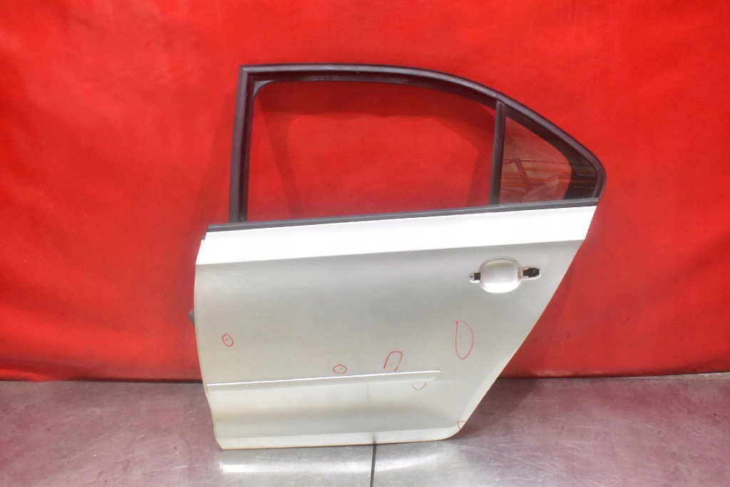 Skoda Rapid NH Tür Hinten Links Door Porta Porte - Thumbnail 1