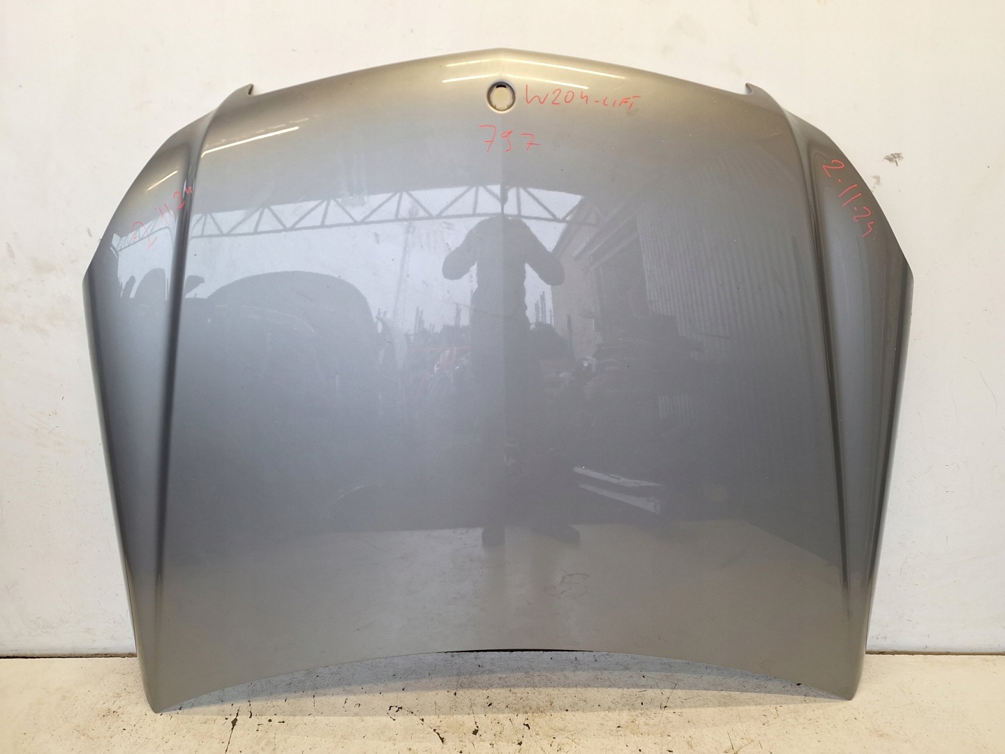 Motorhaube Mercedes-Benz C-Klasse W204 Bonnet Hood - Thumbnail 1