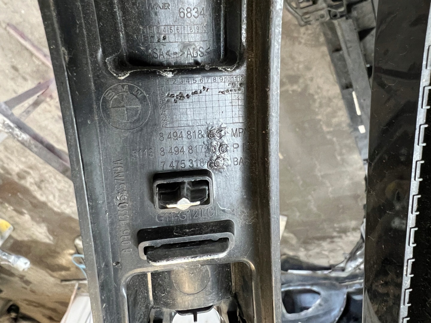 BMW 7 G12 Kühlergrill FRONTGRILL Kühlergitter 8494818 - Thumbnail 3