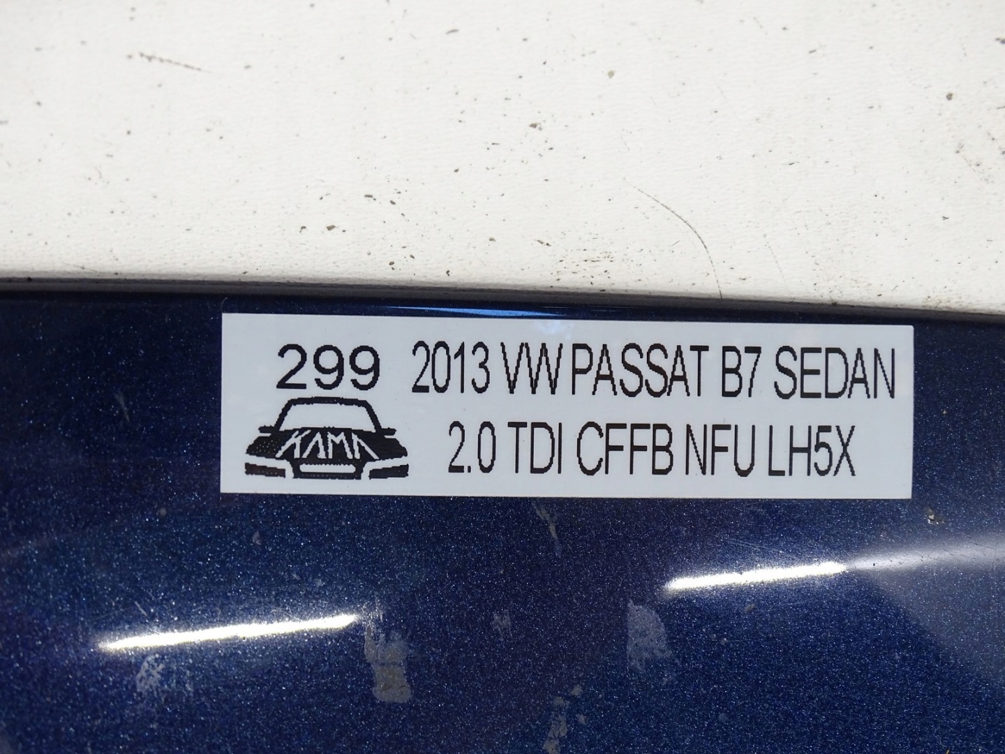 Motorhaube VW Passat B7 Bonnet 455051032 Hood - Thumbnail 11