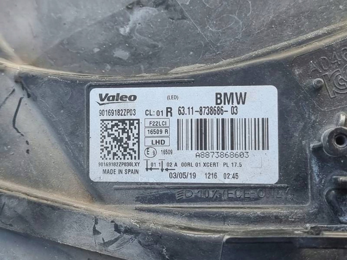 Frontscheinwerfer BMW 2 F87 Facelift LED ADAPTIVE Links Scheinwerfer Headlight - Thumbnail 11