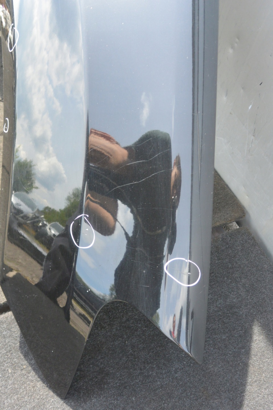 Kotflügel Mercedes-Benz M-Klasse W164 Vorne Rechts Fender Parafanghi Ailes - Thumbnail 6