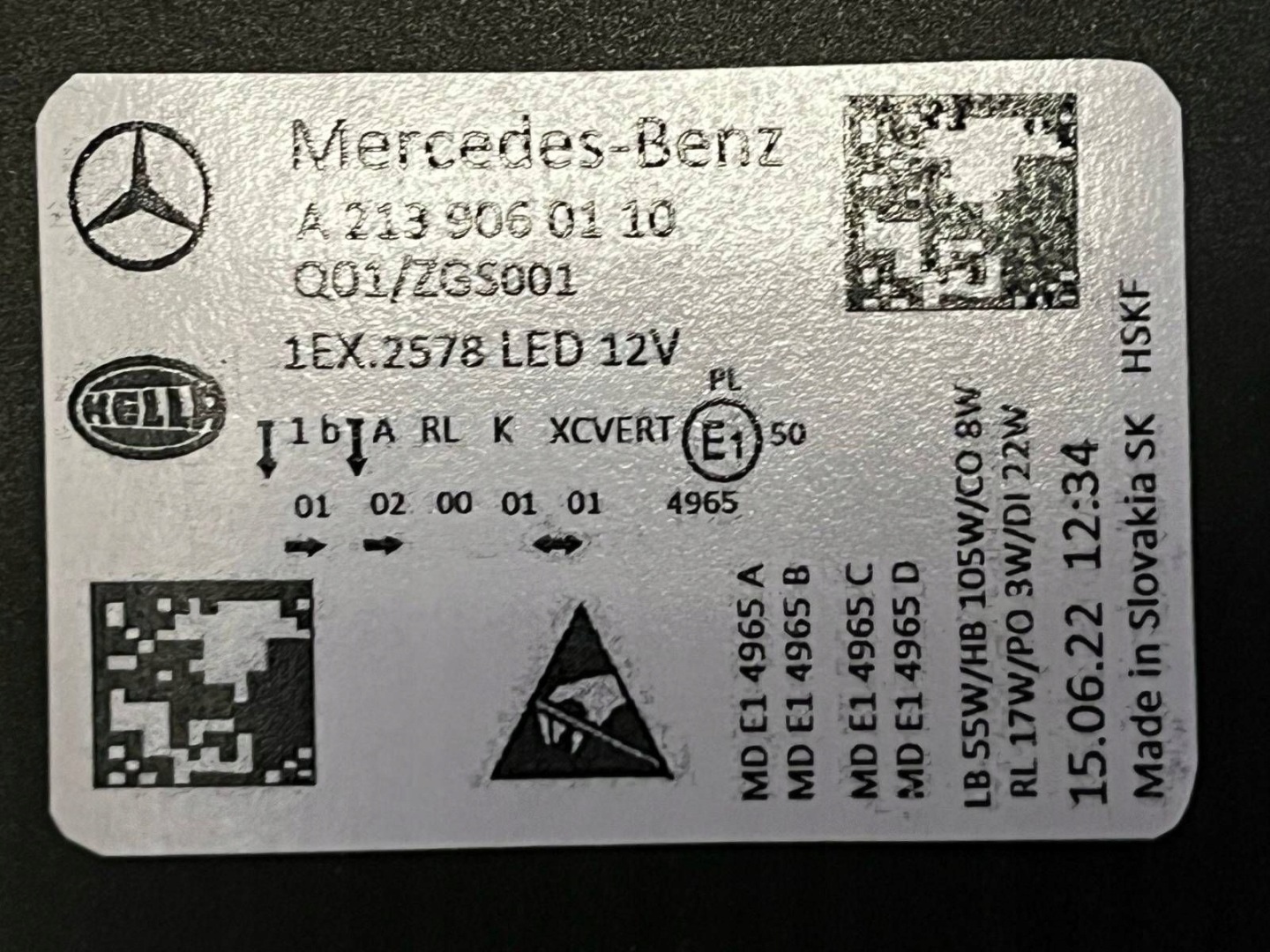 Frontscheinwerfer Mercedes-Benz E-Klasse W213 A2139060210 LED Links Headlight - Thumbnail 9