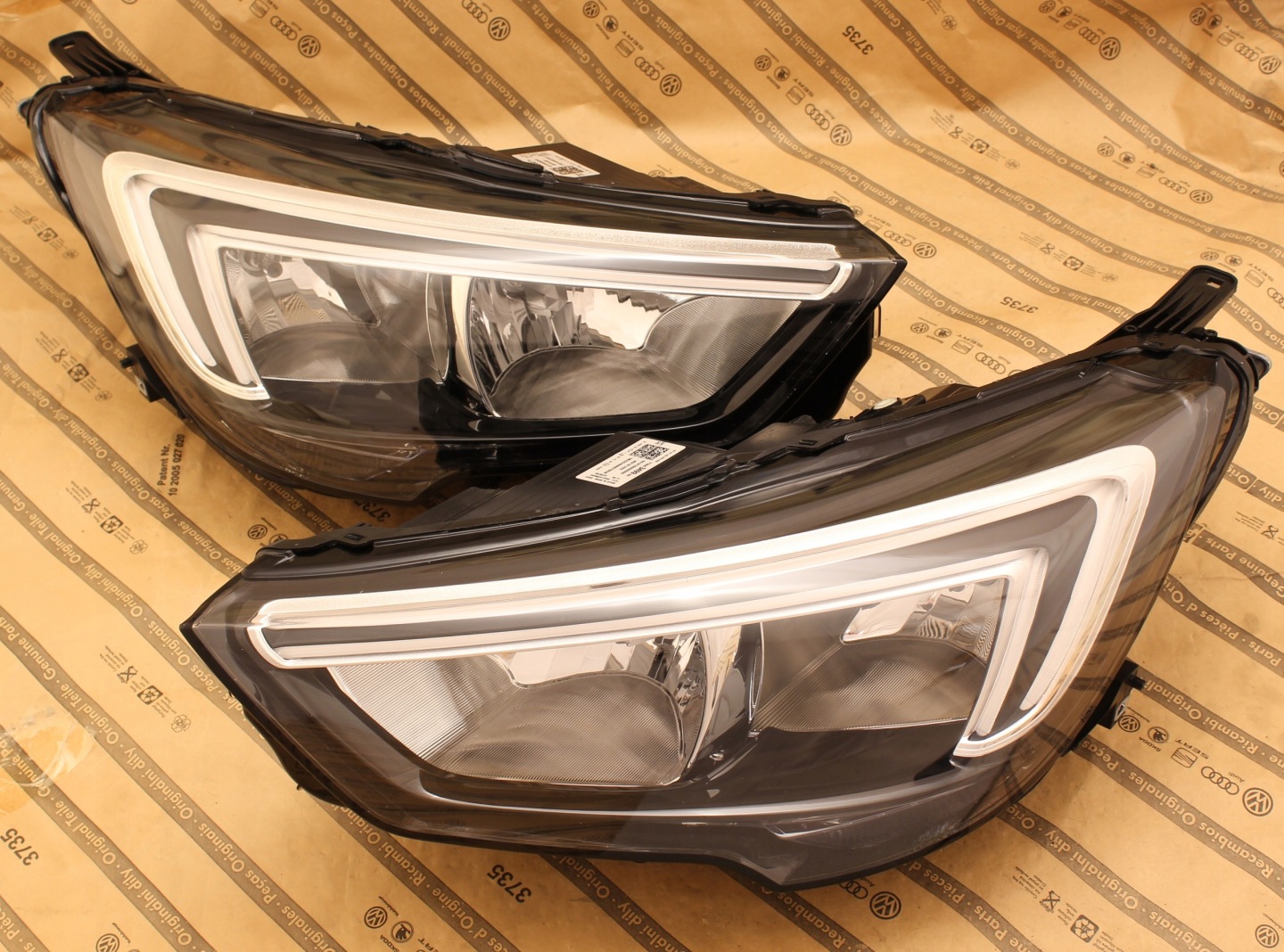 Frontscheinwerfer Opel Crossland YQ00349980 LED Links Scheinwerfer Headlight - Thumbnail 1