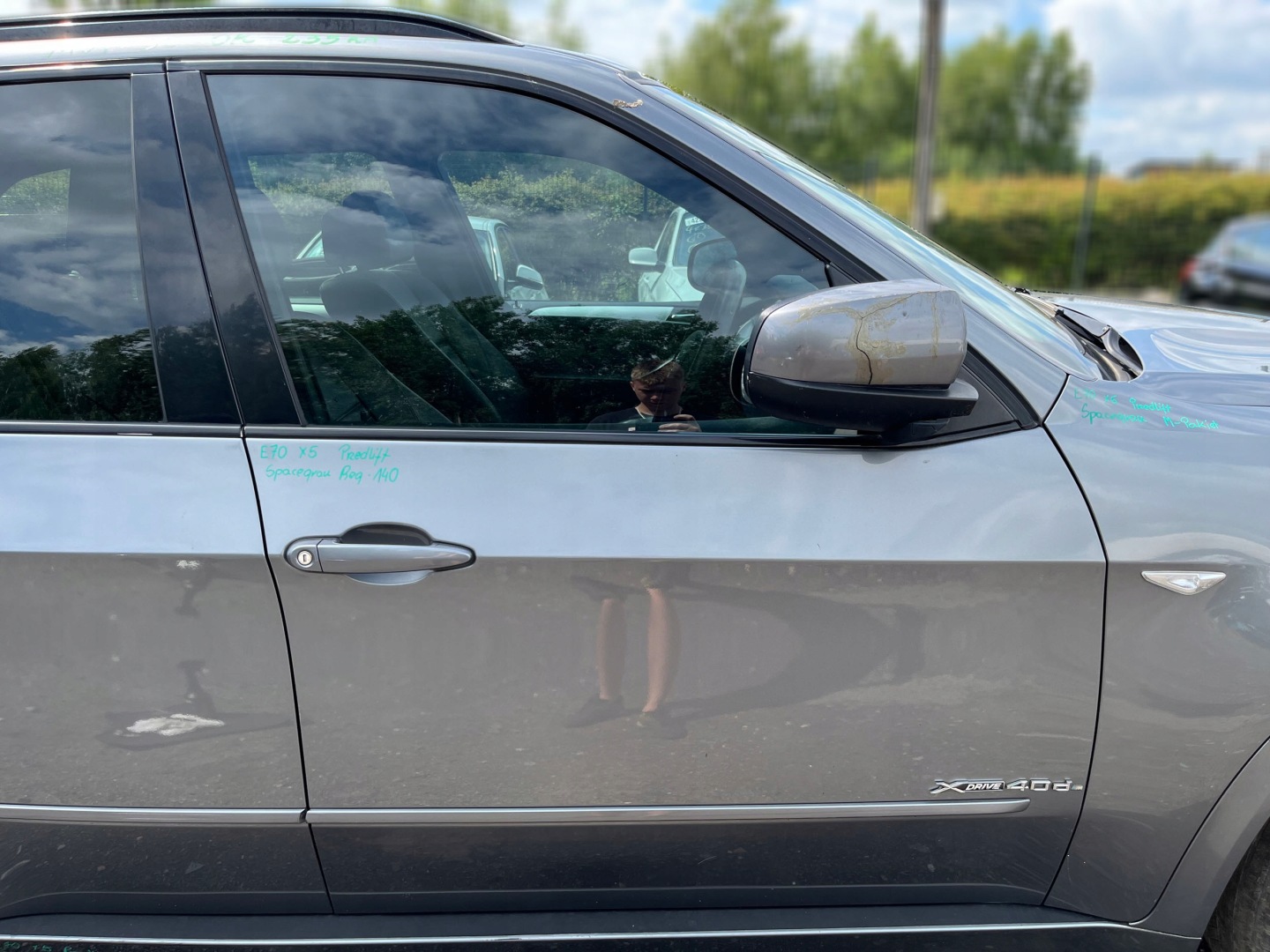 BMW X5 E70 Tür Vorne Rechts SUV Door Porta Porte - Thumbnail 1