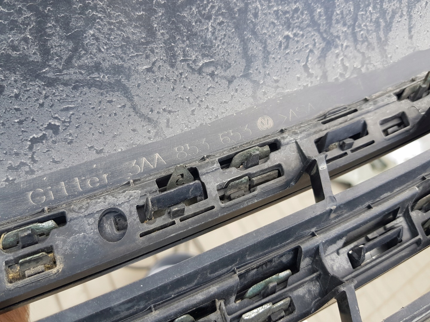 VW Passat B7 Kühlergrill FRONTGRILL Kühlergitter 3AA853653 - Thumbnail 6