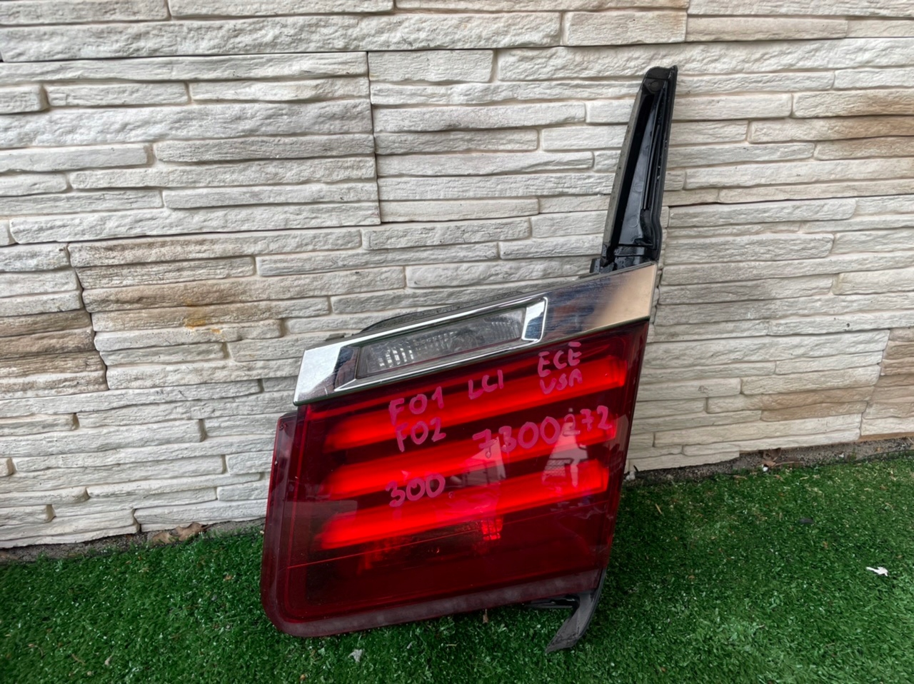BMW 7 F02 Rückleuchte 7300272 Rearlamp - Thumbnail 1