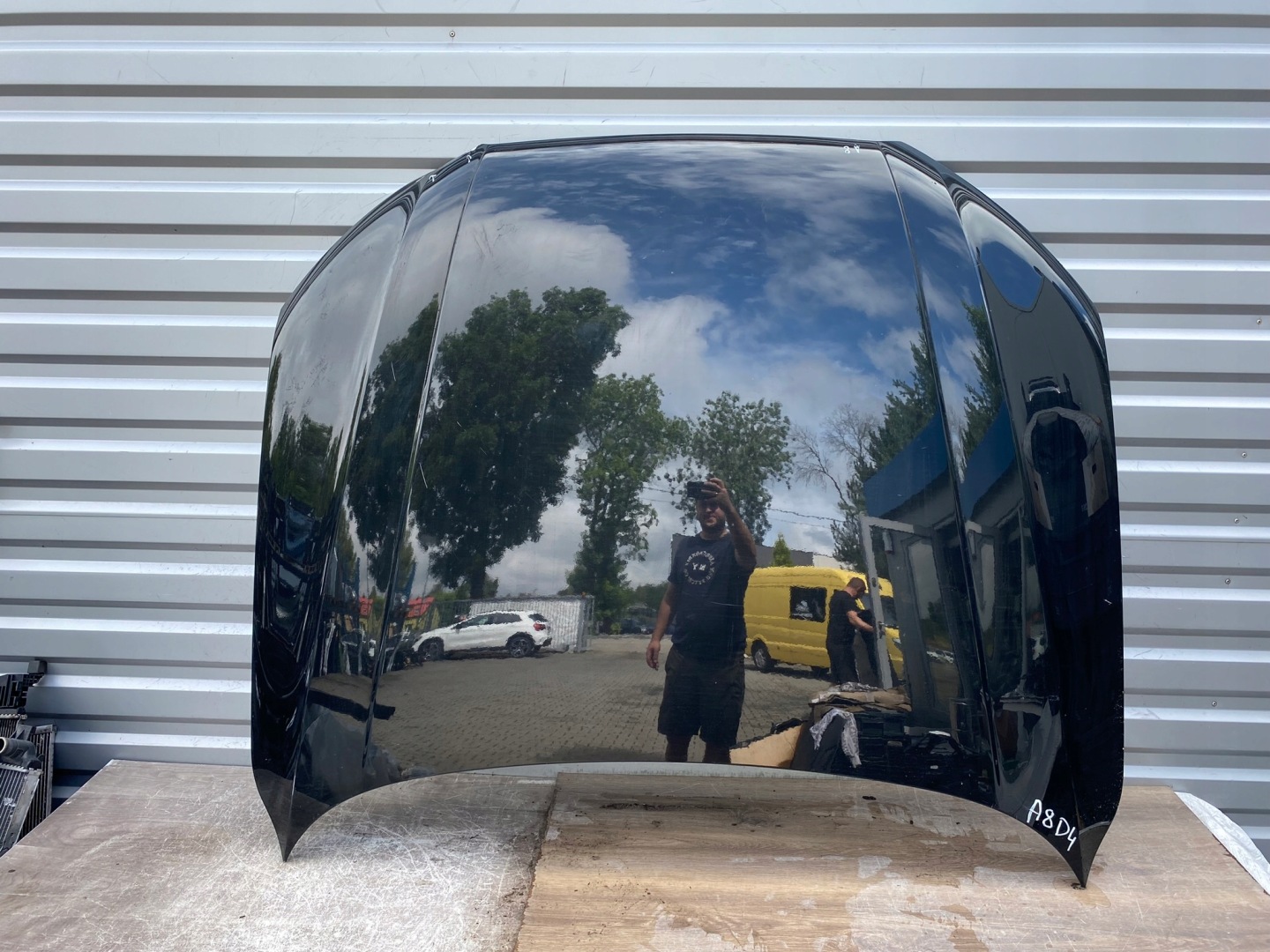 Motorhaube Audi A8 Bonnet Hood - Thumbnail 1