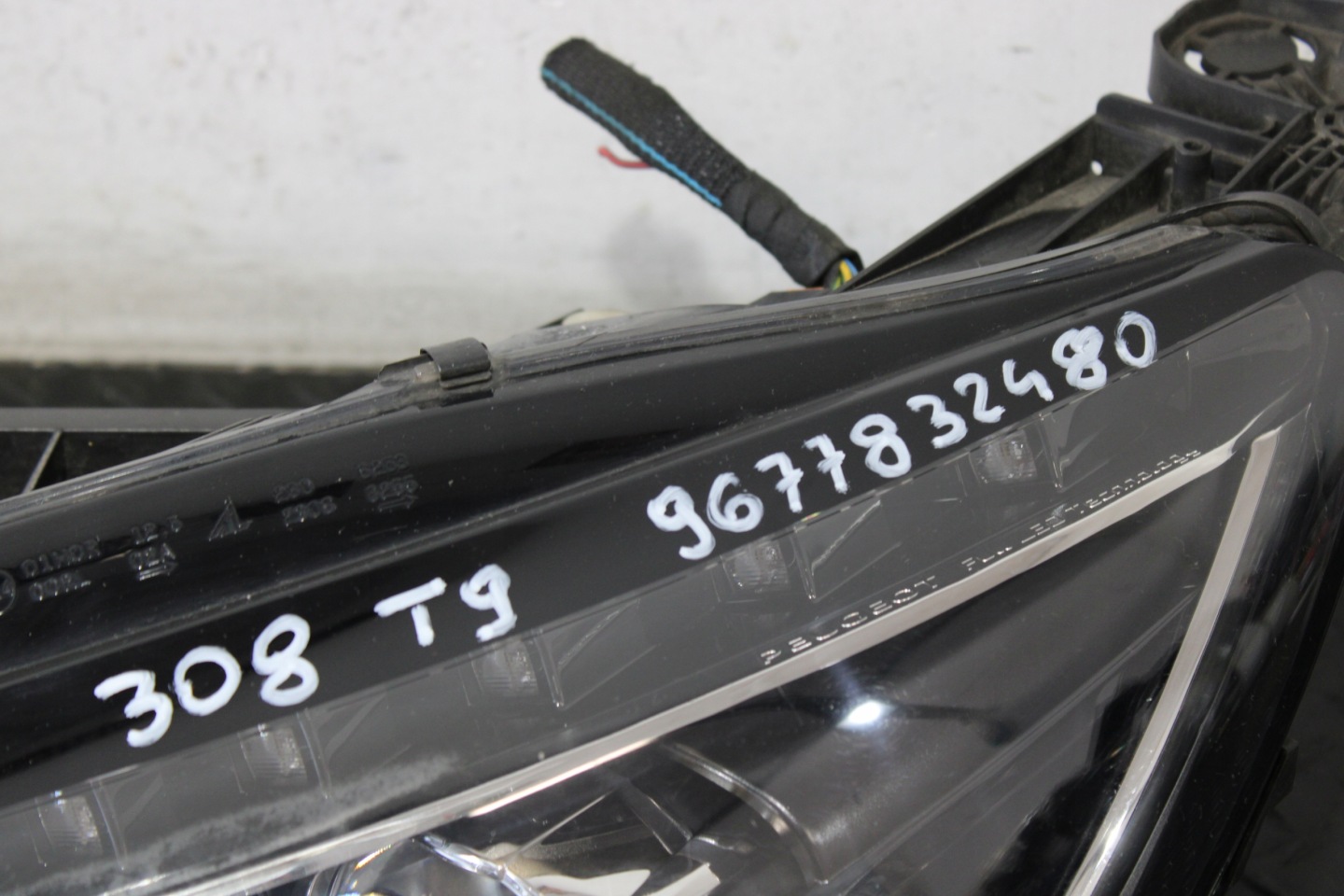 Frontscheinwerfer Peugeot 308 F 9677832480 LED Links Scheinwerfer Headlight - Thumbnail 11