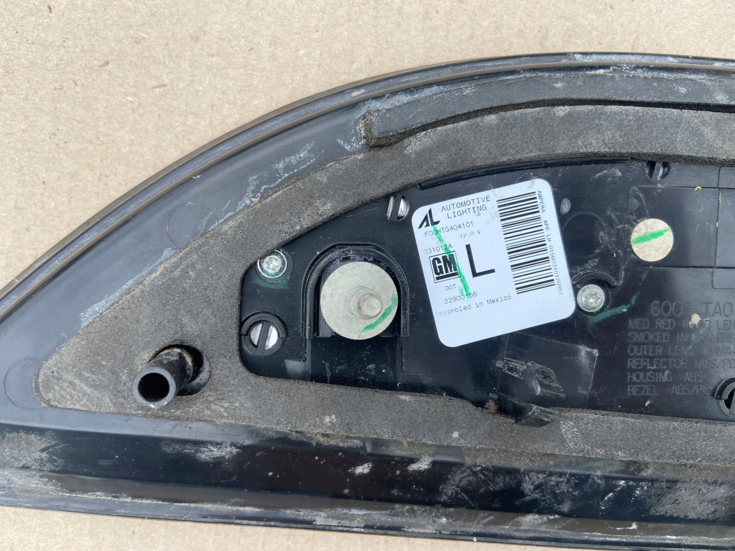 Opel Ampera Rückleuchte 22900156 Rearlamp - Thumbnail 3